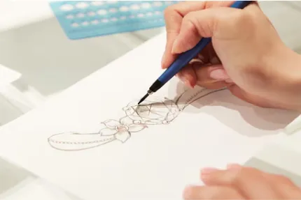 銀座ダイヤモンドシライシ指輪デザイン画